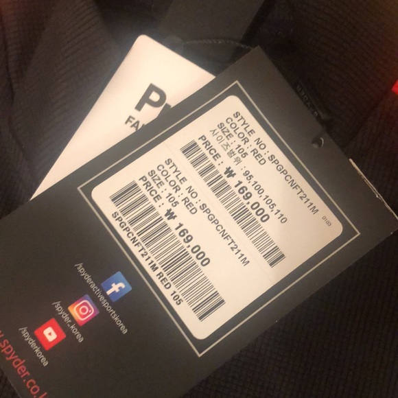 Mens Spyder Ski Full Zip with ProW B fabric technology. - Picture 5 of 11